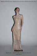 Mayfair Series 2 Sequined halter neck elegant gown