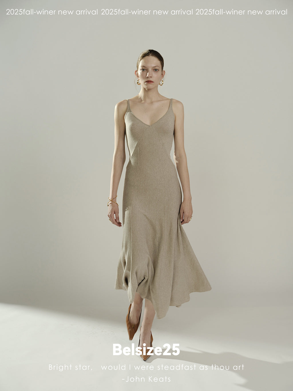 Winter Barlet Cashmere ballet tutu backless halter dress