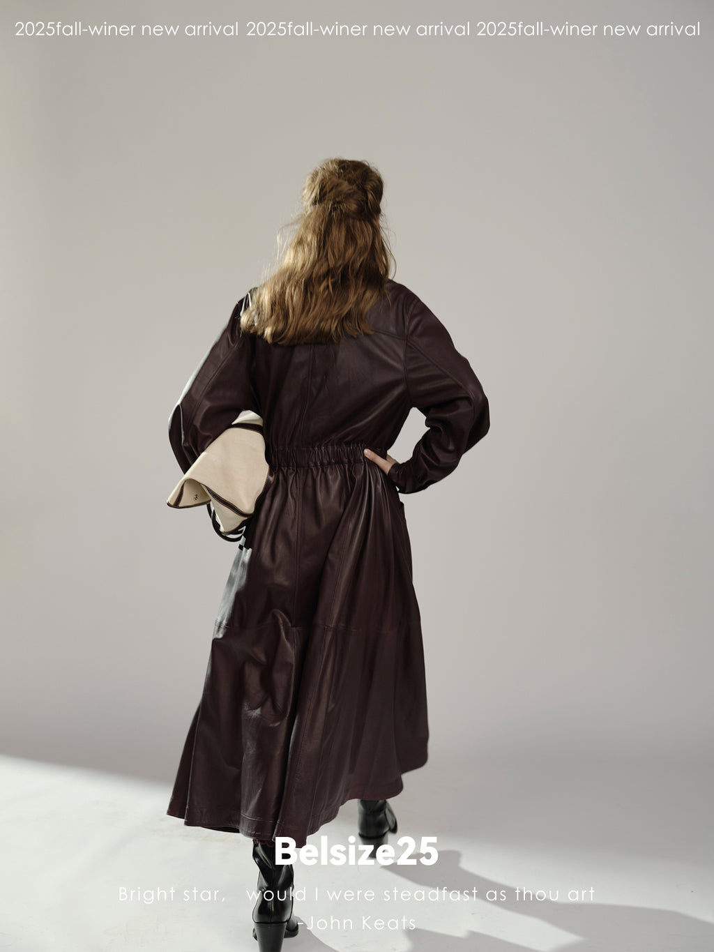 The Precision Trench Killer trench coat, heavyweight pure sheepskin, fitted waist long trench coat
