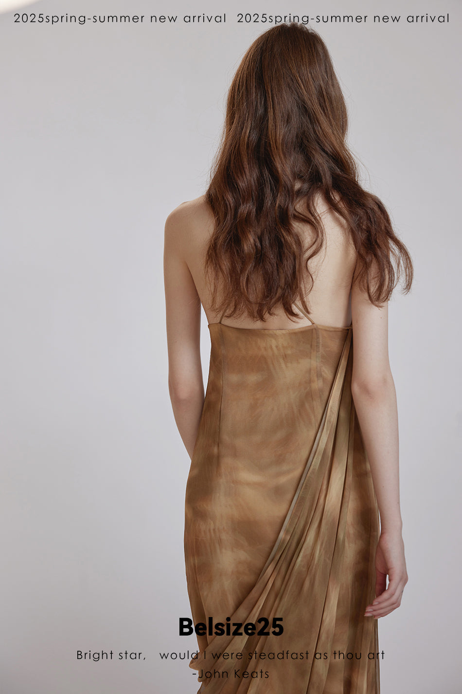Lumen Printing Smoky Oud draped draped silk exclusive printed resort dress