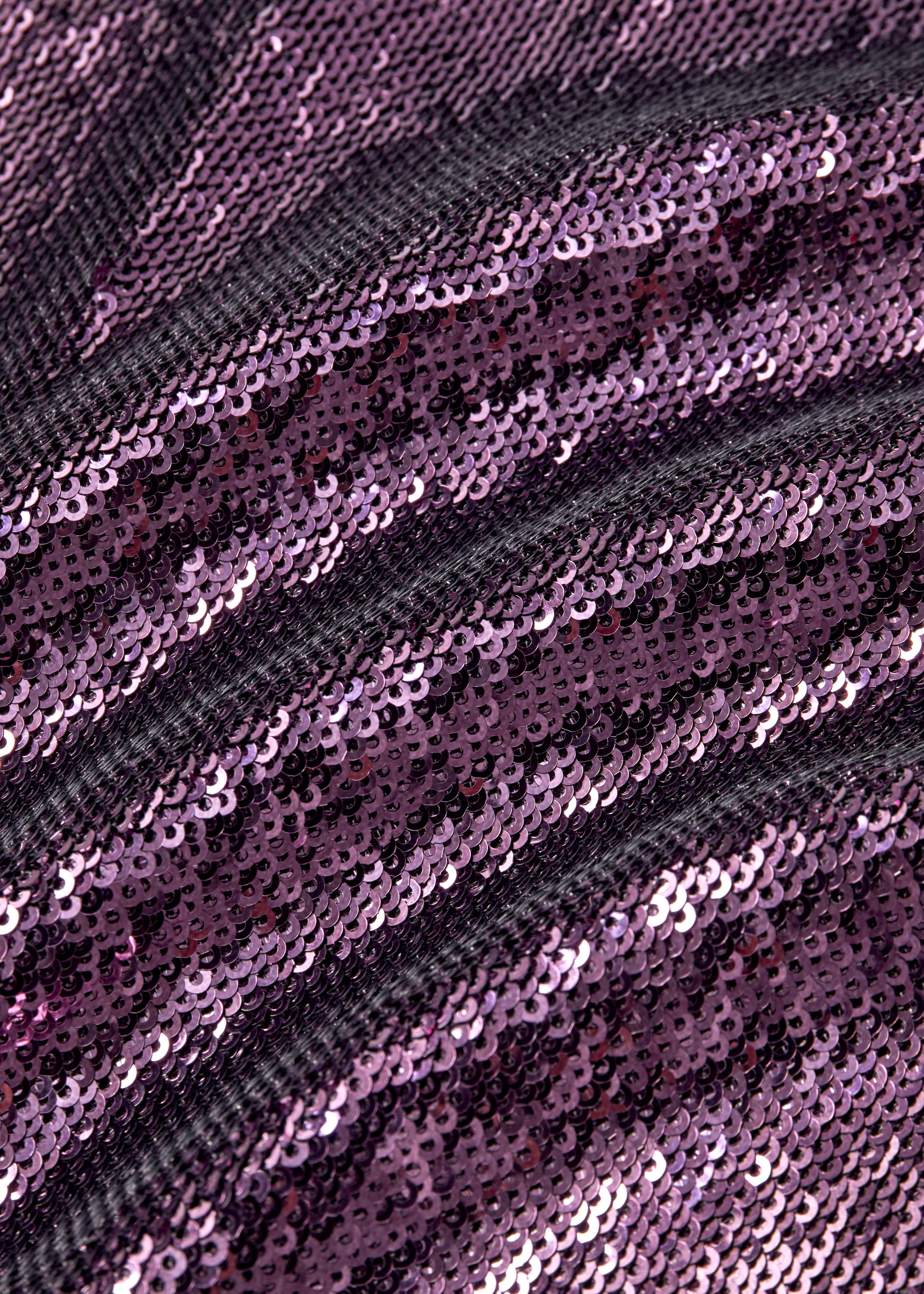 Mayfair series—Purple dress Heavy sequined purple dress