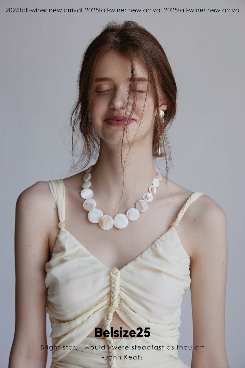 Silent Mode Series Silk resort dress with hand-woven rope floor-length straps