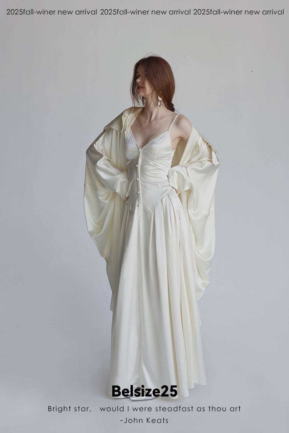 Silent Mode Series Acetic acid oversized liquid trench coat