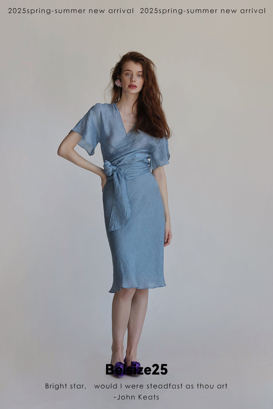 Blue Belair French Jacquard Ocean Blue Set