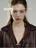 The Precision Trench Killer trench coat, heavyweight pure sheepskin, fitted waist long trench coat