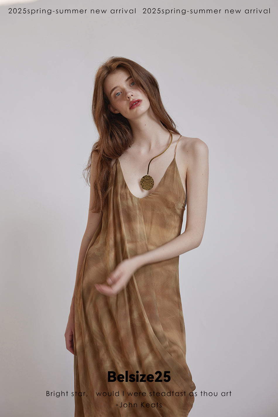 Lumen Printing Smoky Oud draped draped silk exclusive printed resort dress