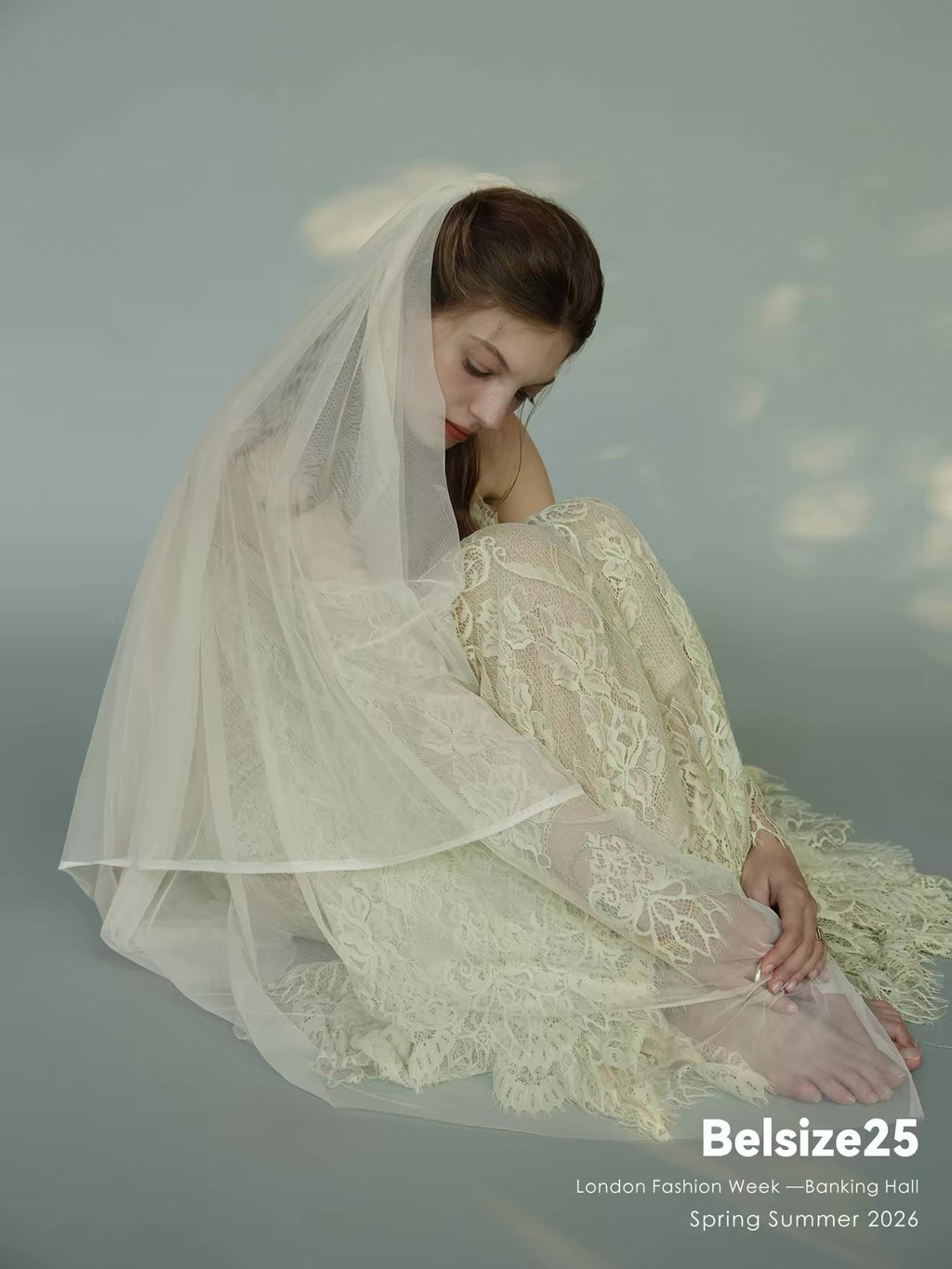 Ivory Lace Maxi Dress with Off-Shoulder Sleeves FREE CAMISOLE INCLUDED