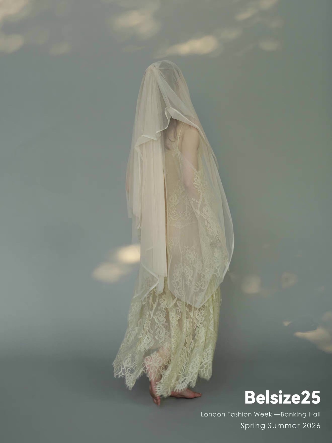 Ivory Lace Maxi Dress with Off-Shoulder Sleeves FREE CAMISOLE INCLUDED