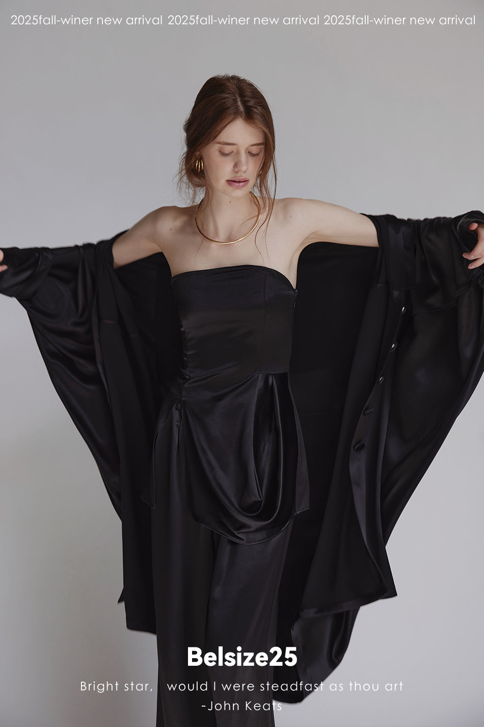 Silent Mode Series Acetic acid oversized liquid trench coat
