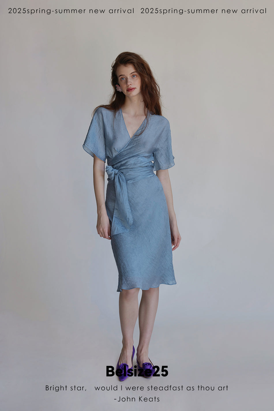 Blue Belair French Jacquard Ocean Blue Set