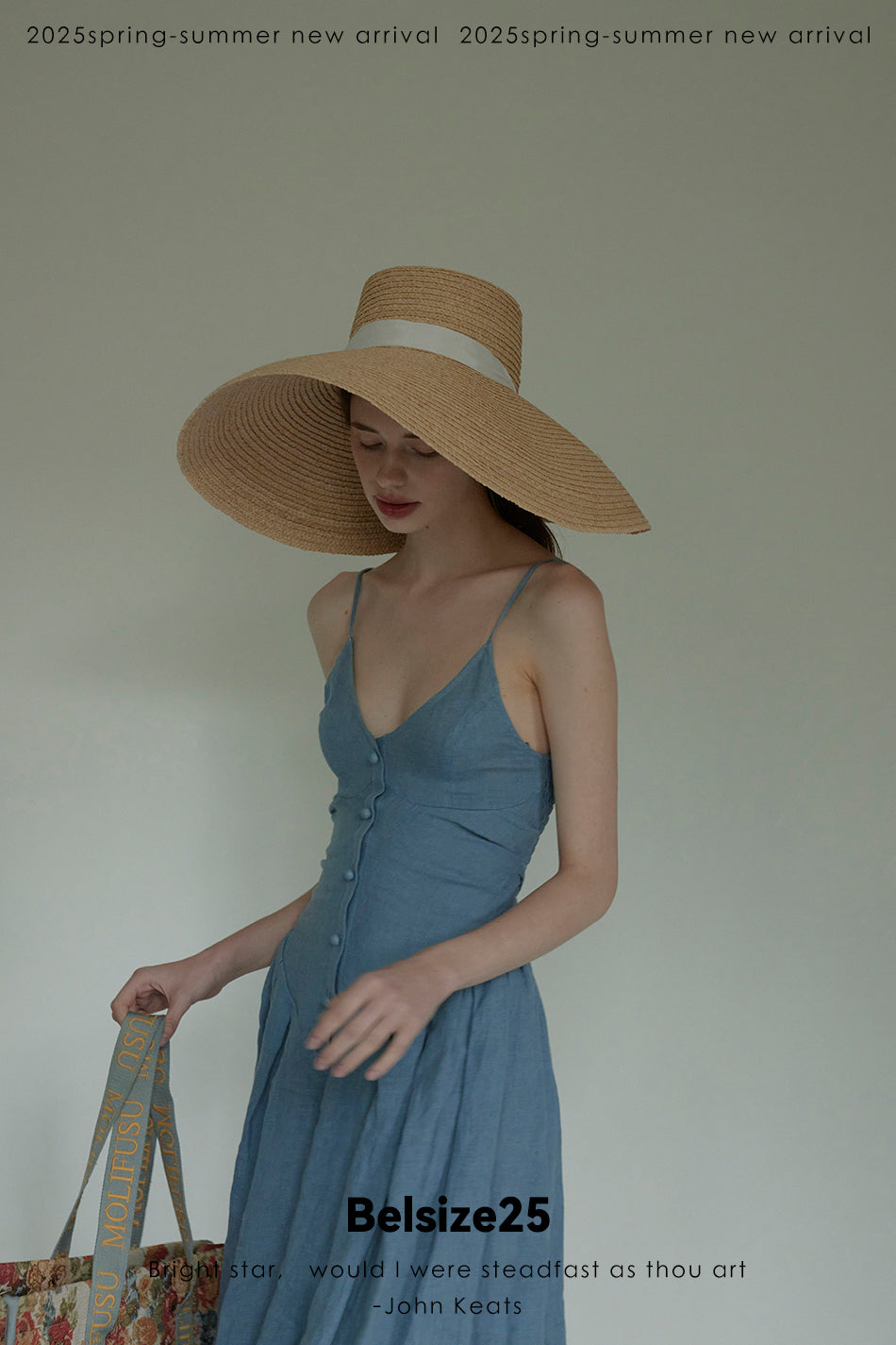 Bluebells dress 100% Flaxseed Enzyme Wash South of France Resort Dress Bluebell Dress