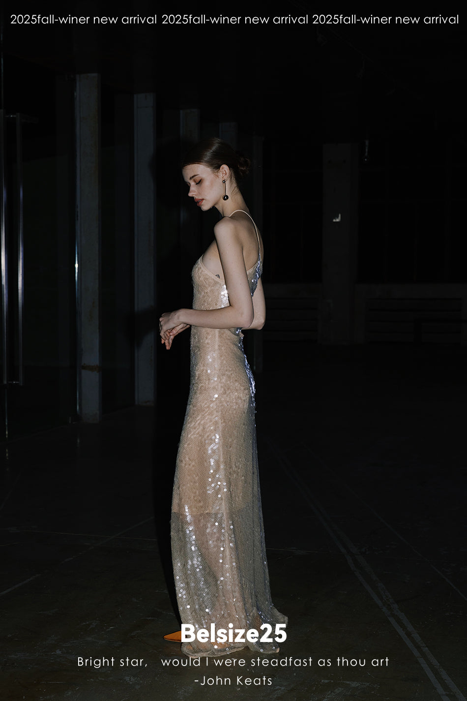Mayfair Series 2 Sequined halter neck elegant gown