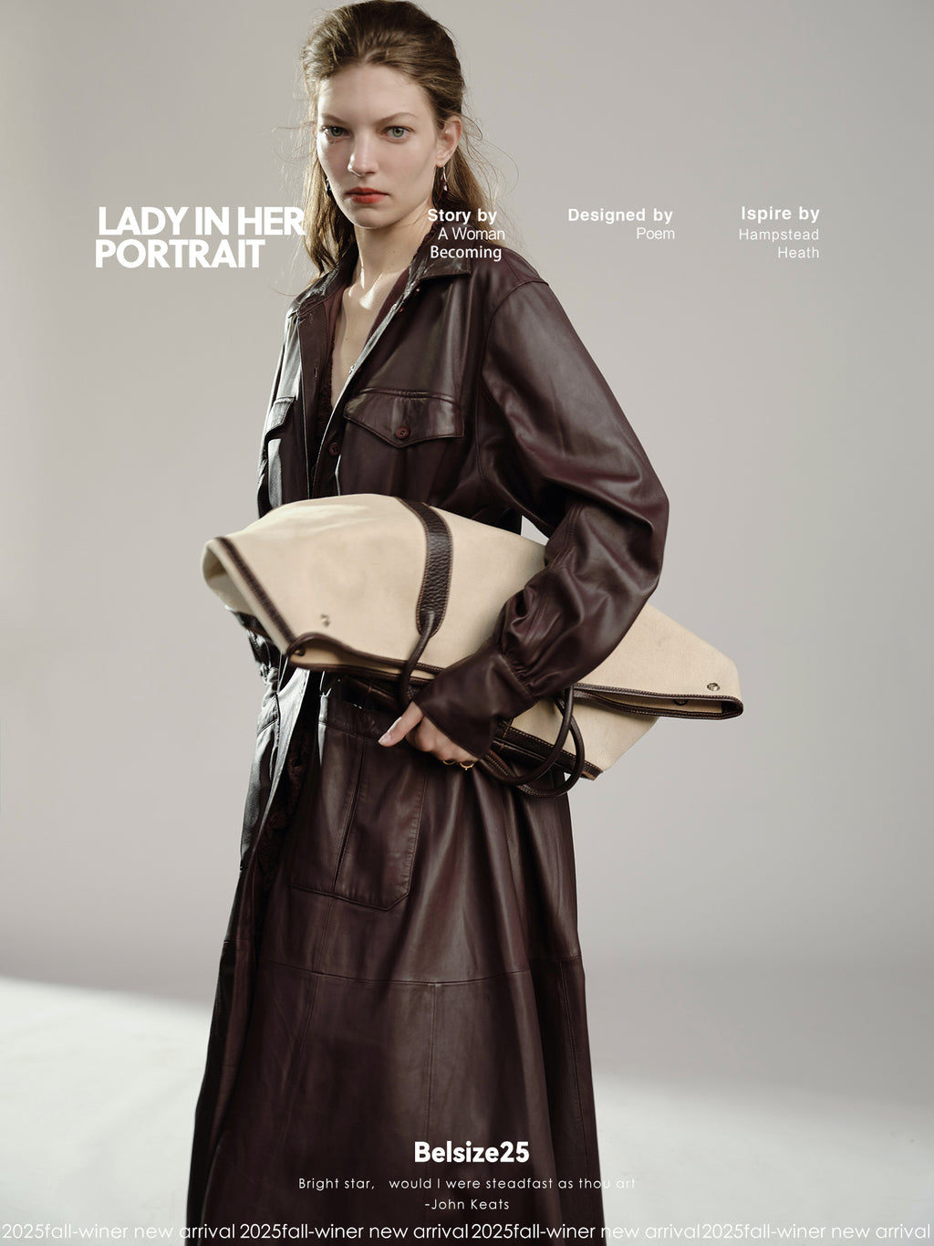 The Precision Trench Killer trench coat, heavyweight pure sheepskin, fitted waist long trench coat