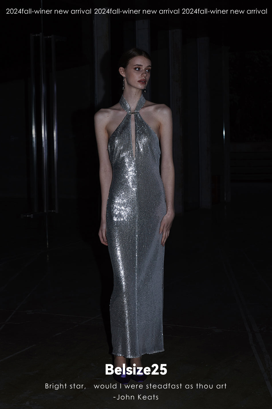 Mayfair series—Oriental Mermaid Sequined Oriental Mermaid Dress