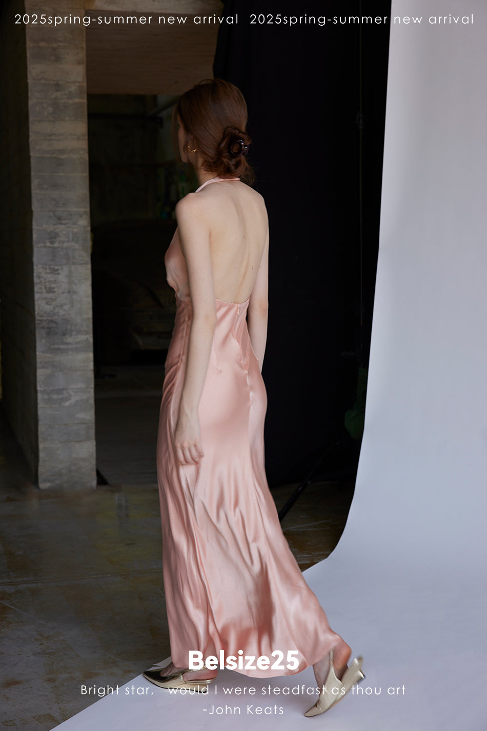Coral dress Coral pink, orange, and rose backless vacation dress