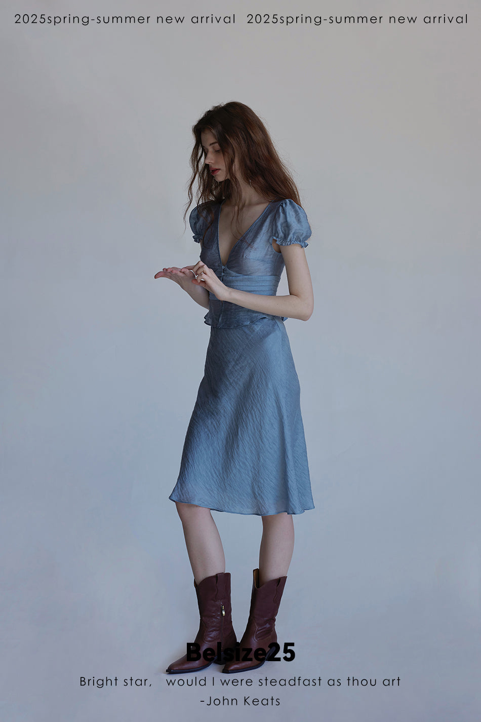 Blue Belair French Jacquard Ocean Blue Set