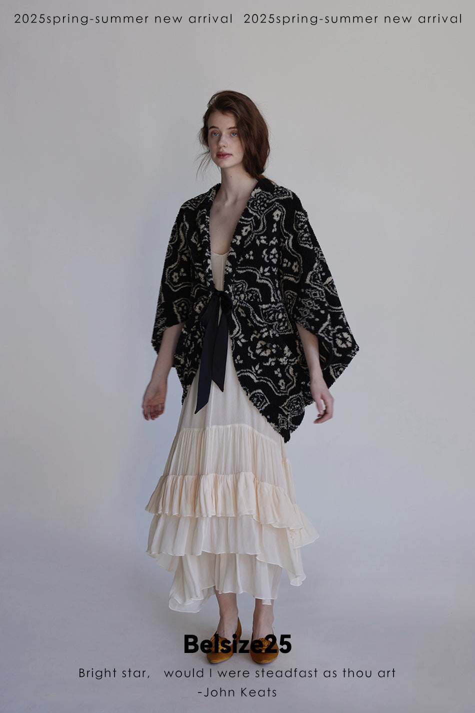 Layers dress Pure mulberry silk halter dress with an intricate hem