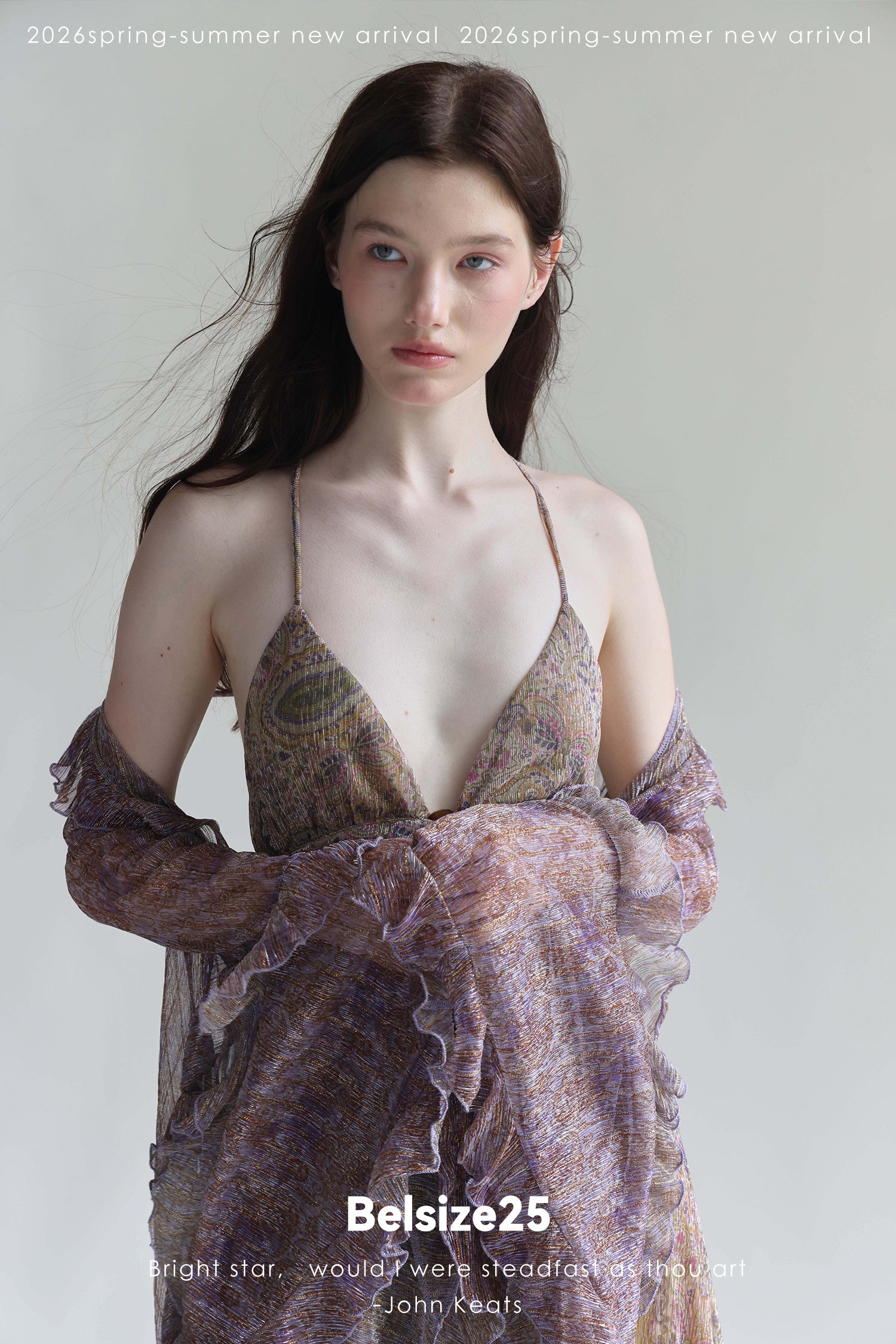 Golden Paisley Puff Sleeve Exclusive Cardigan