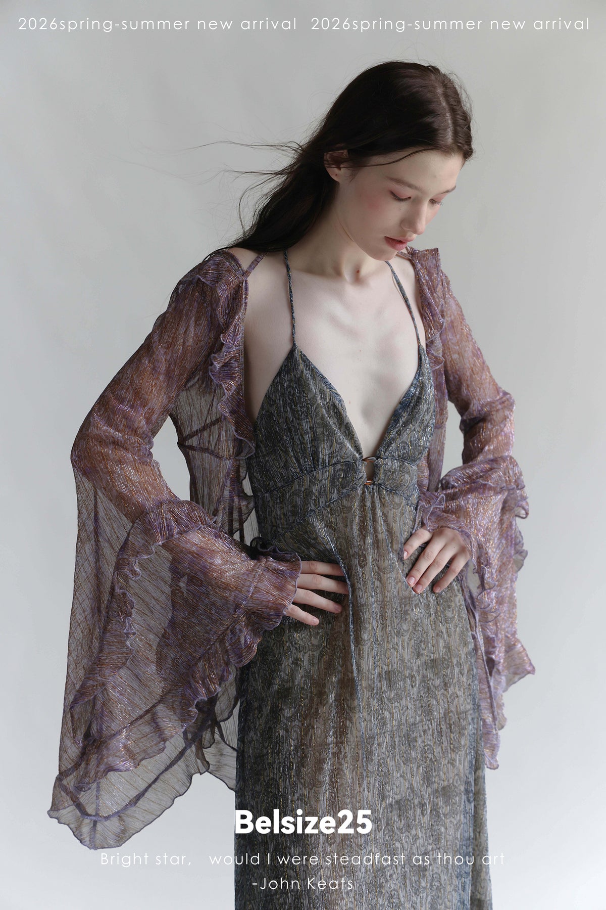 Golden Paisley Puff Sleeve Exclusive Cardigan