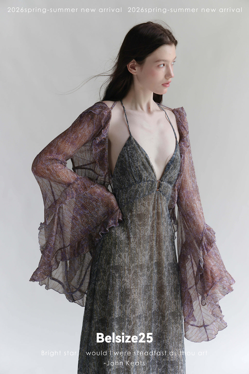 Golden Paisley Puff Sleeve Exclusive Cardigan