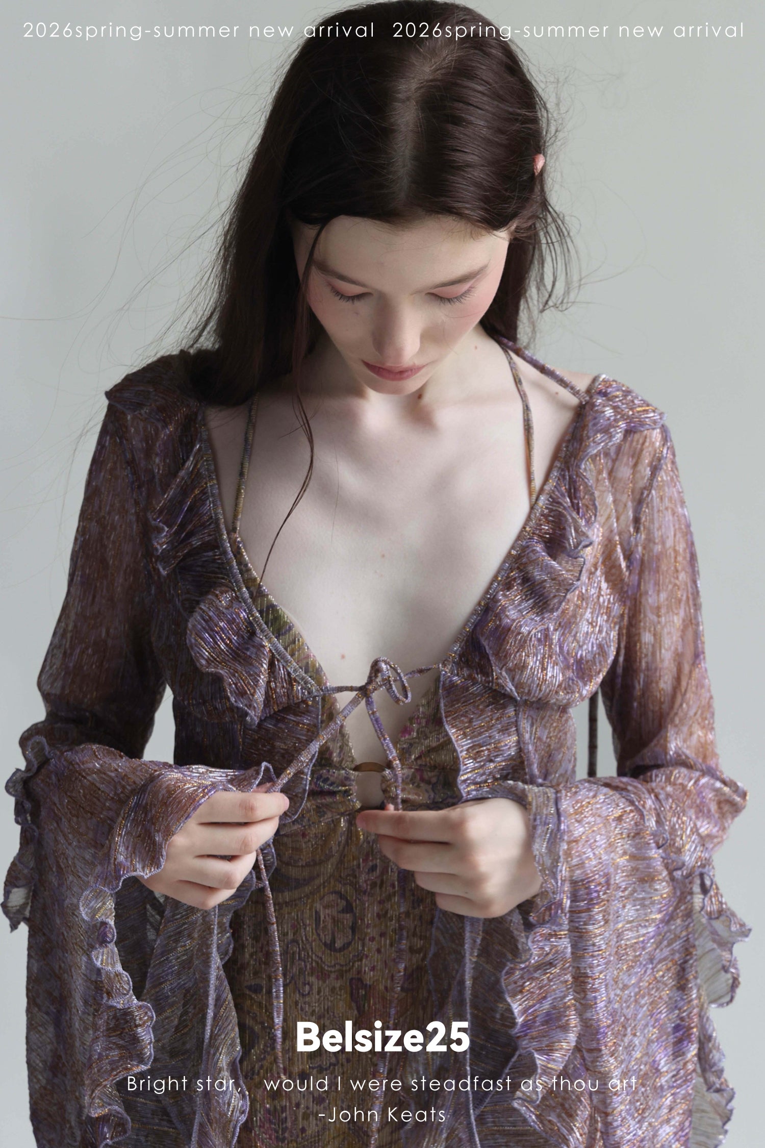 Golden Paisley Puff Sleeve Exclusive Cardigan
