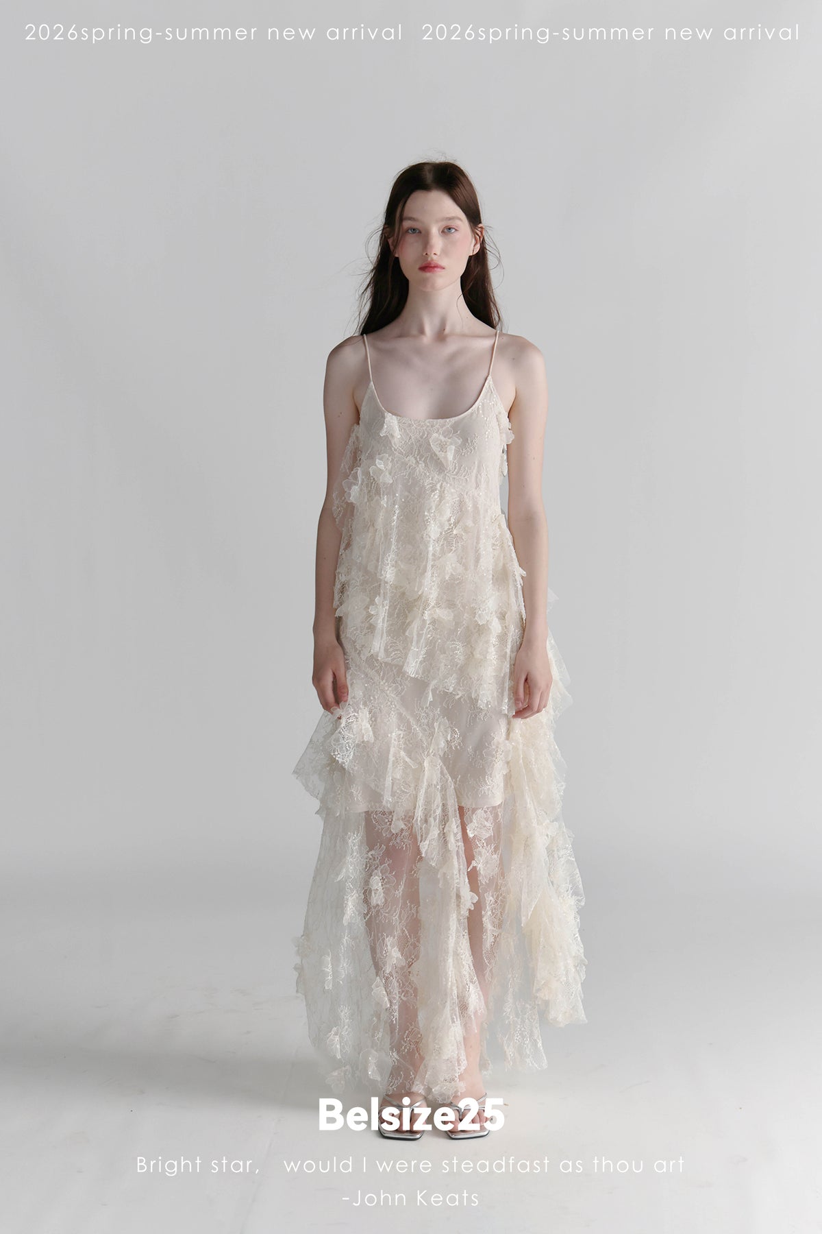 Sakara 3D Floral Beaded Strap Dress – Statement Resort Wear