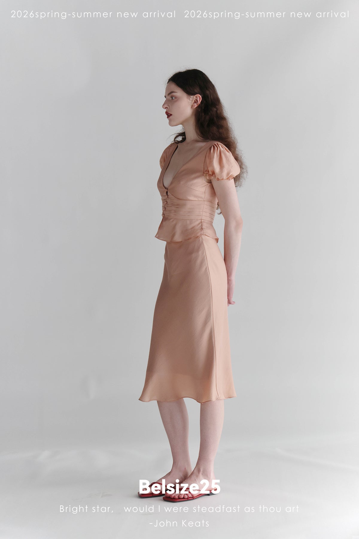 Pink Belair French Jacquard Blush Two-Piece Set