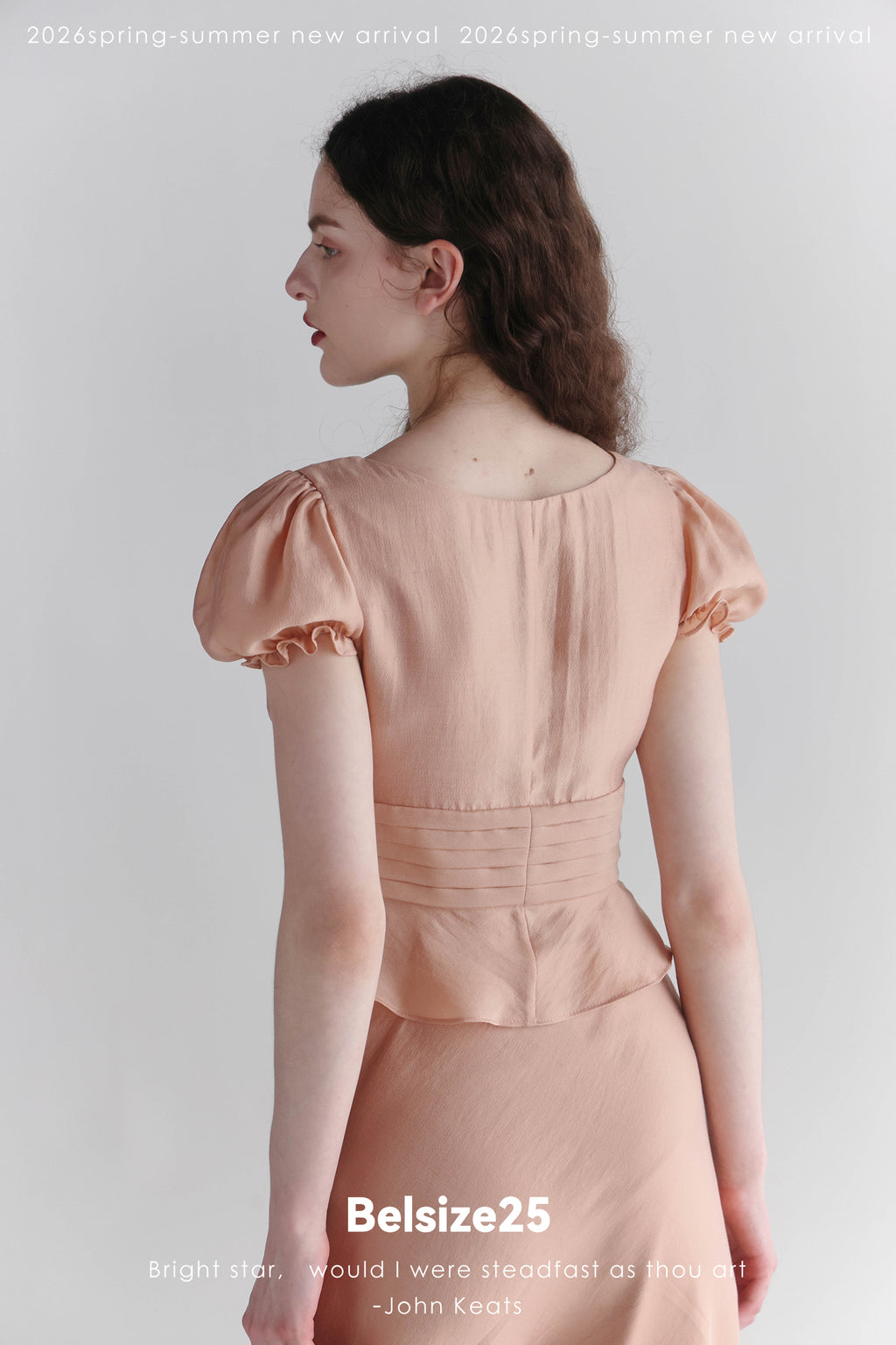 Pink Belair French Jacquard Blush Two-Piece Set
