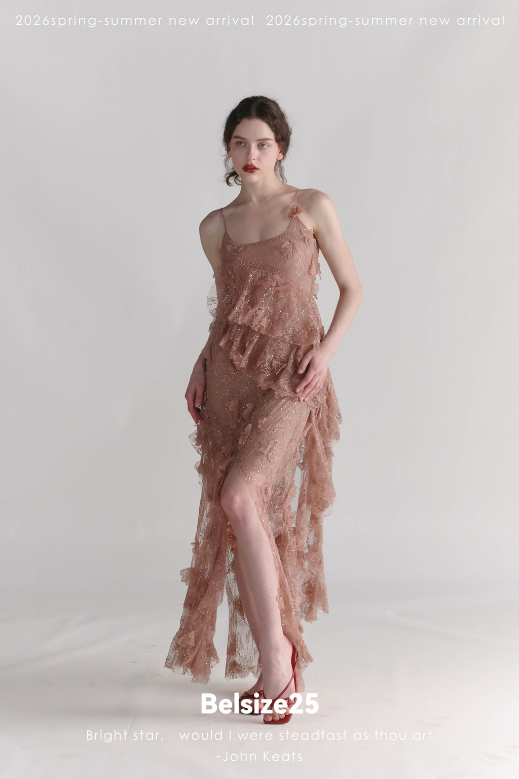Sakara 3D Floral Beaded Strap Dress – Statement Resort Wear
