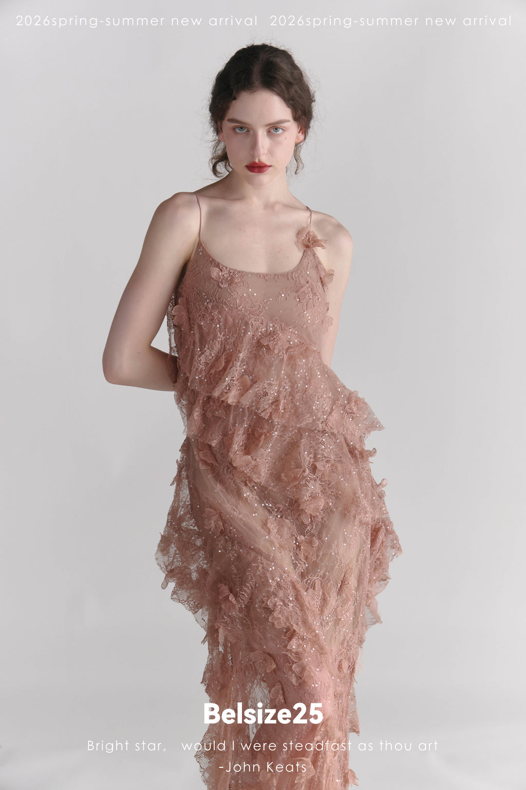 Sakara 3D Floral Beaded Strap Dress – Statement Resort Wear
