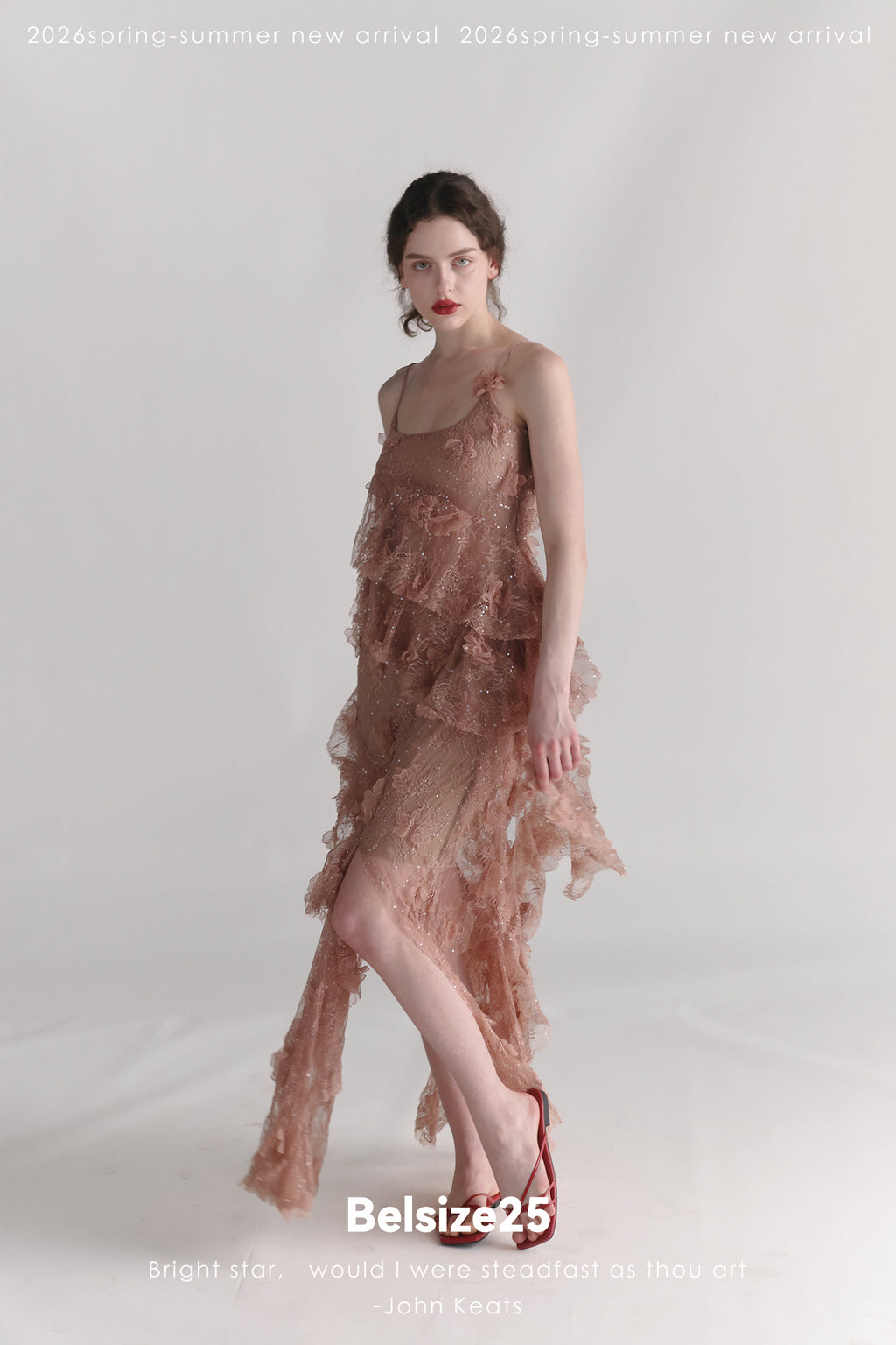 Sakara 3D Floral Beaded Strap Dress – Statement Resort Wear