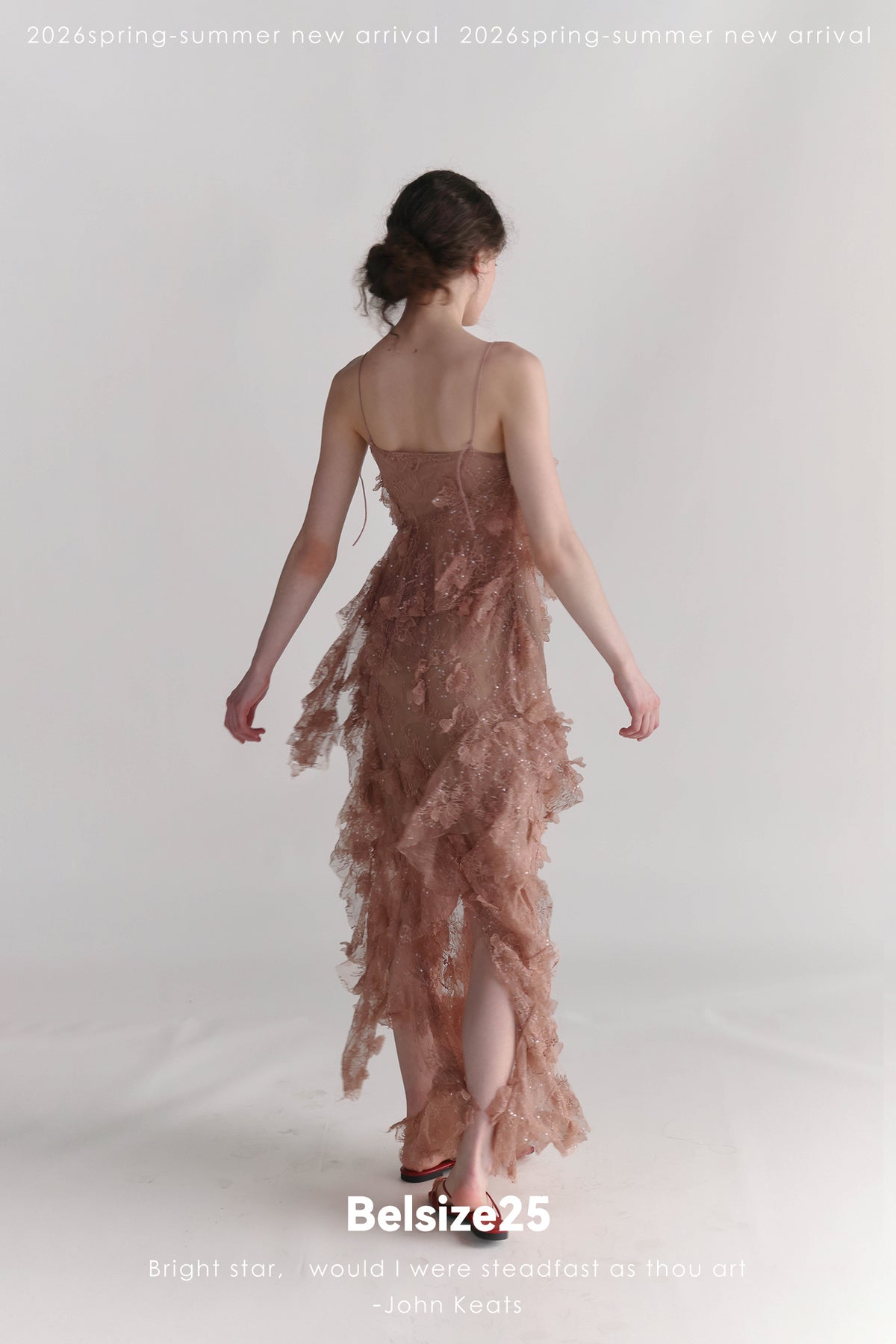 Sakara 3D Floral Beaded Strap Dress – Statement Resort Wear