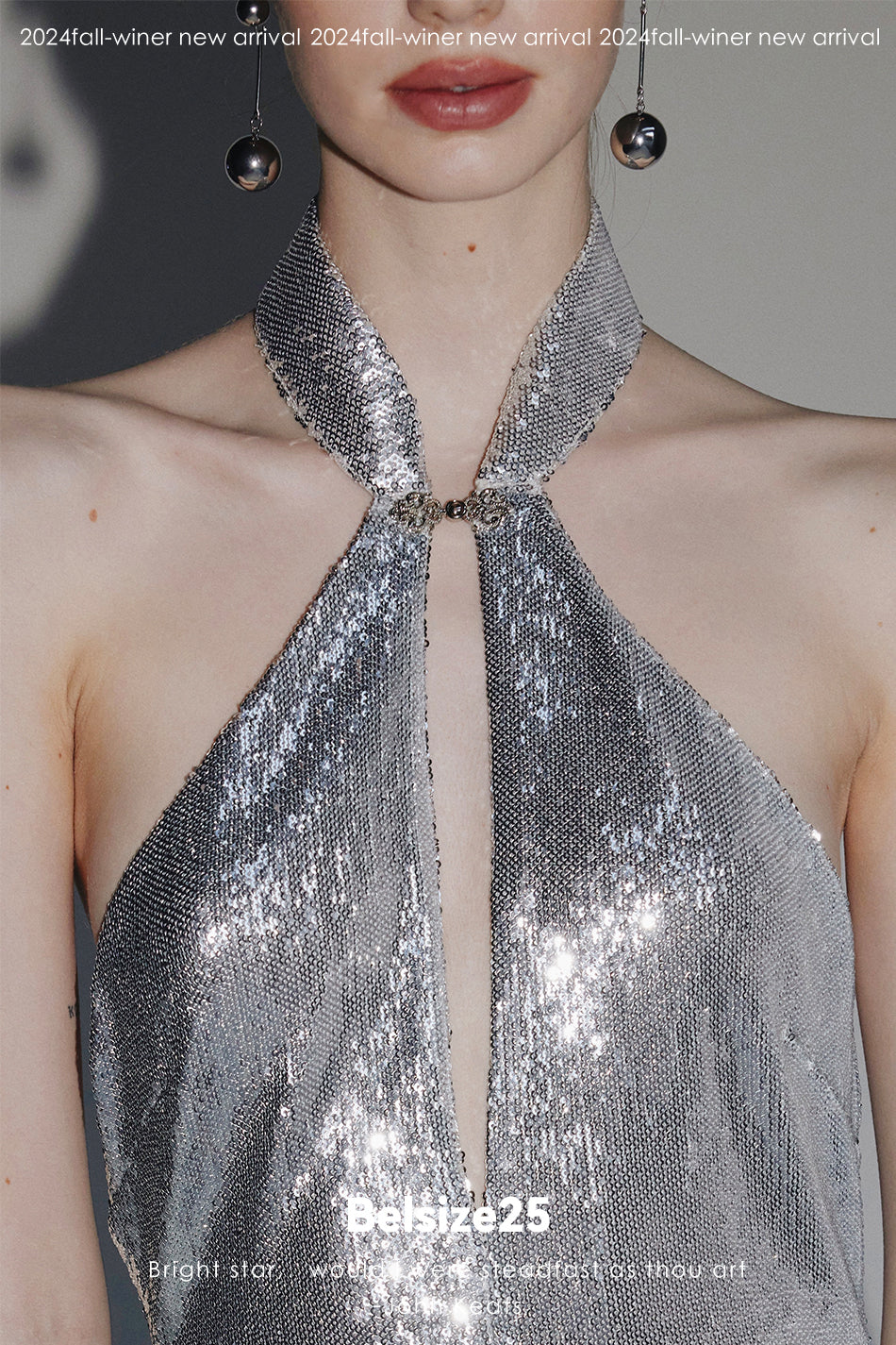 Mayfair series—Oriental Mermaid Sequined Oriental Mermaid Dress