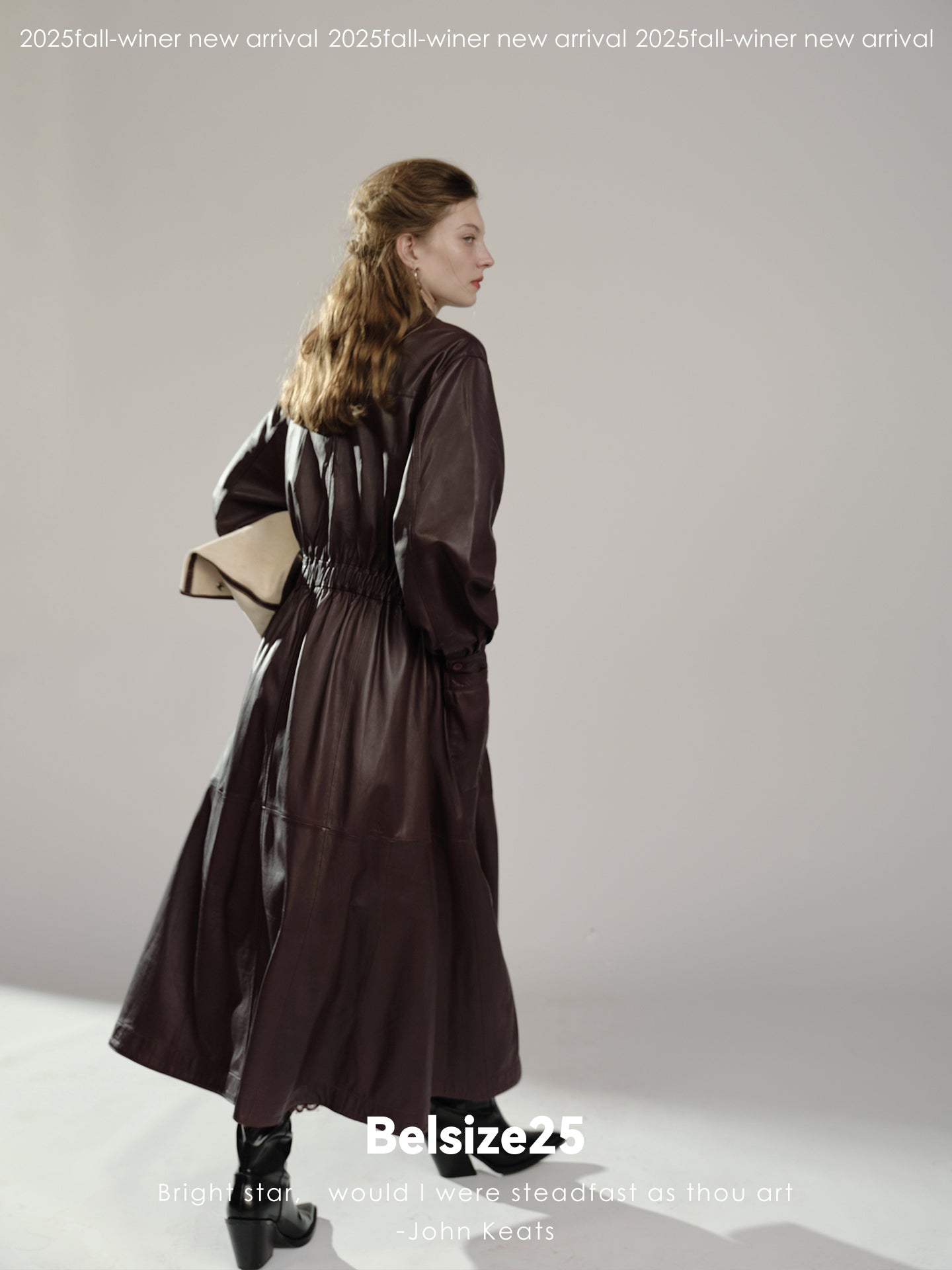 The Precision Trench Killer trench coat, heavyweight pure sheepskin, fitted waist long trench coat