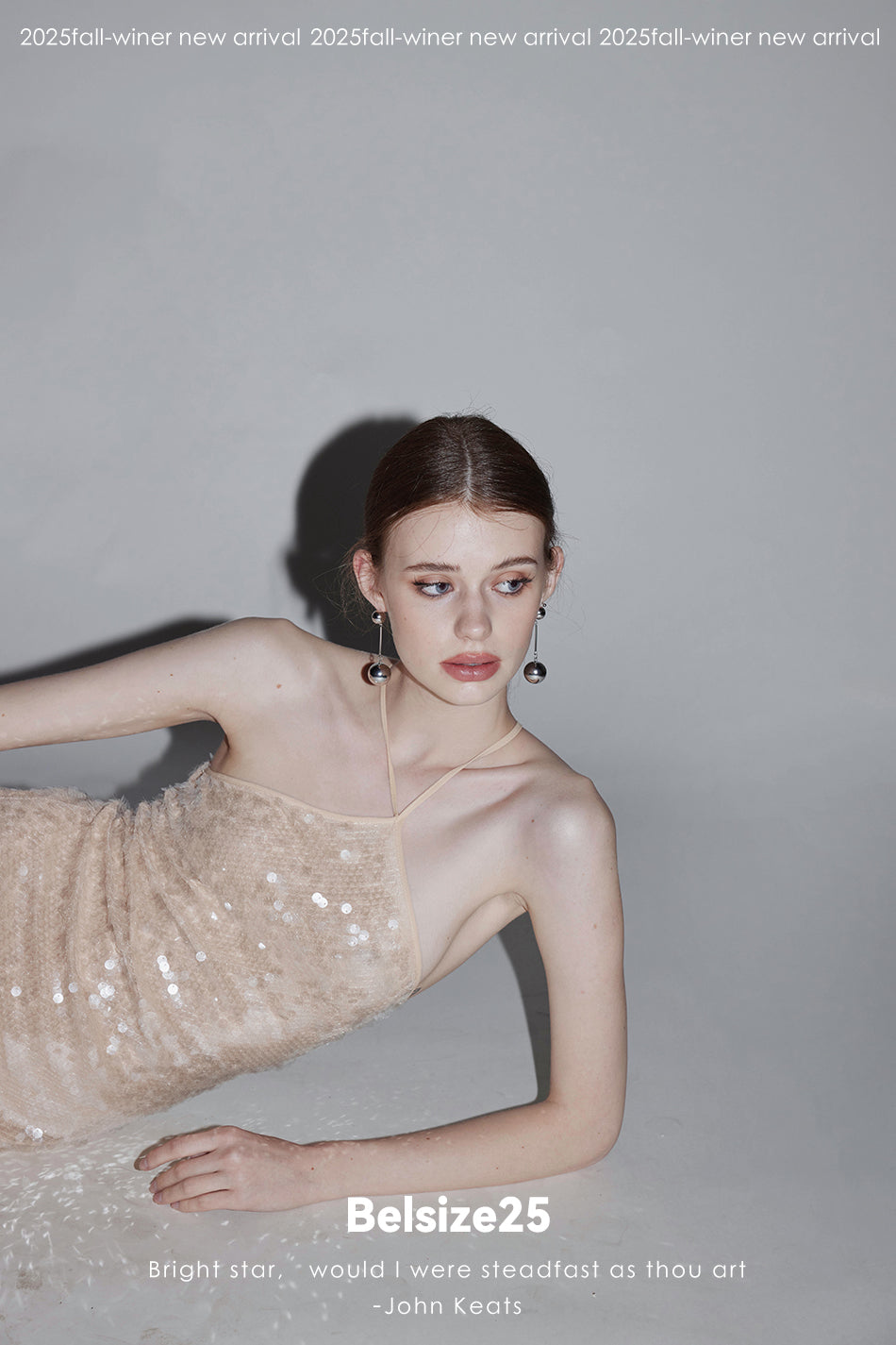 Mayfair Series 2 Sequined halter neck elegant gown