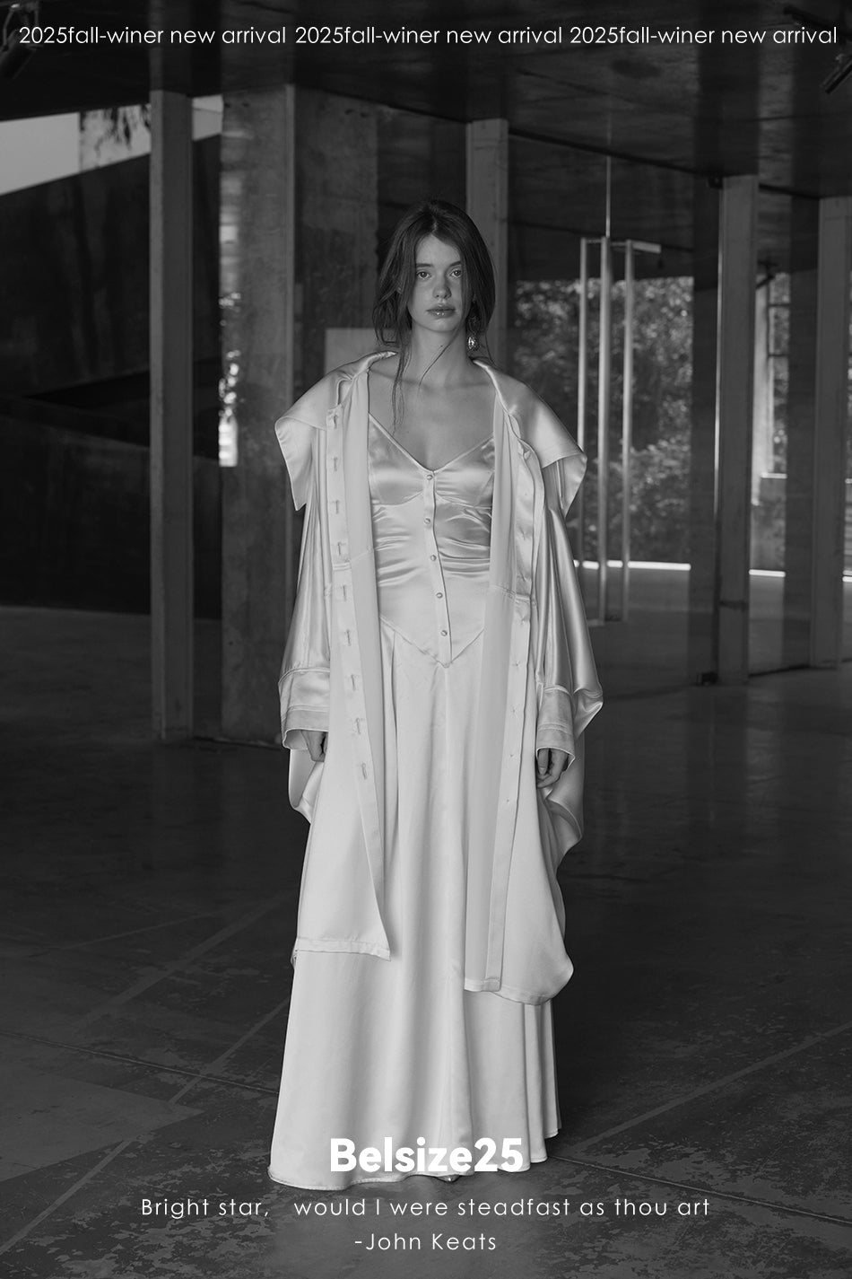 Silent Mode Series Acetic acid oversized liquid trench coat