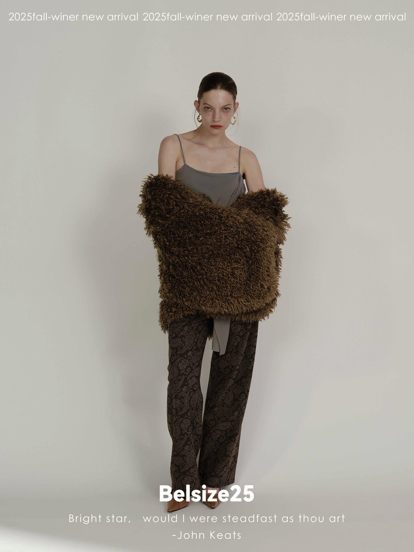 Multiple ways to wear ribbon-style color-blocked mesh patchwork wool camisole