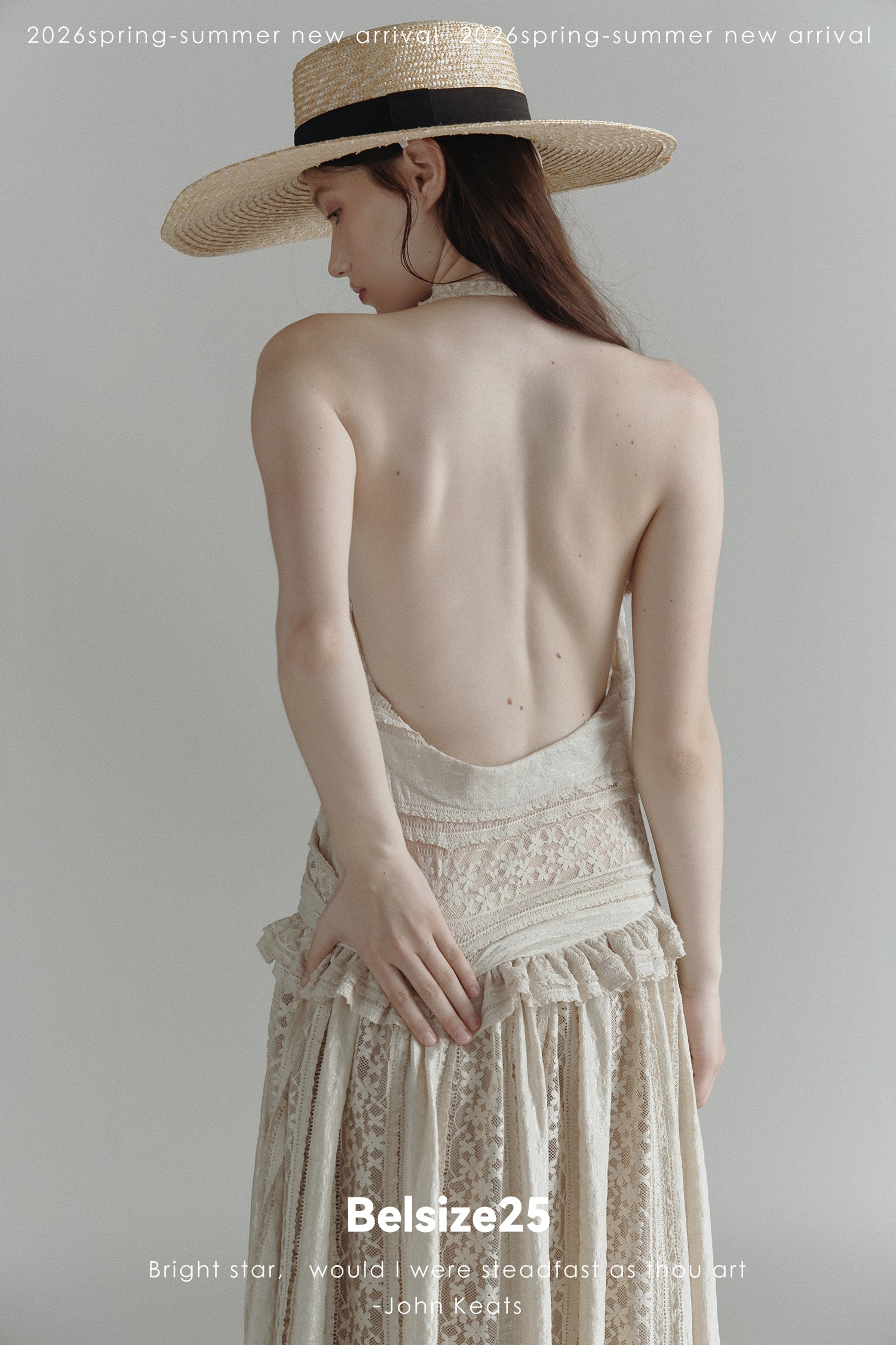 White Sails Lace Halter Maxi Dress