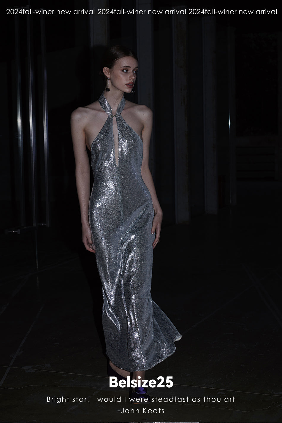 Mayfair series—Oriental Mermaid Sequined Oriental Mermaid Dress