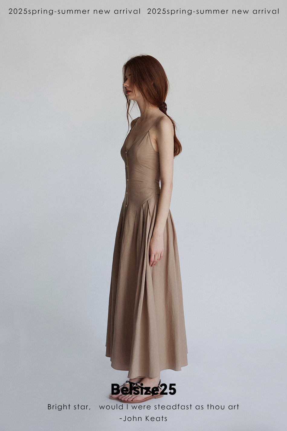 Bluebells dress 100% Flaxseed Enzyme Wash South of France Resort Dress Bluebell Dress