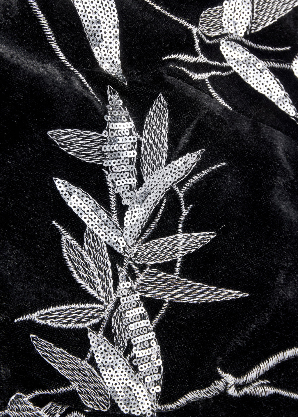 Bamboo dress New Chinese style backless cheongsam dress with bamboo leaf bead embroidery
