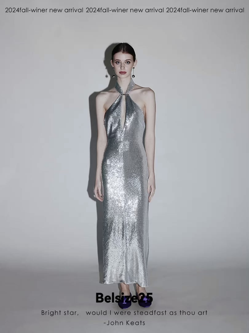 Mayfair series—Oriental Mermaid Sequined Oriental Mermaid Dress